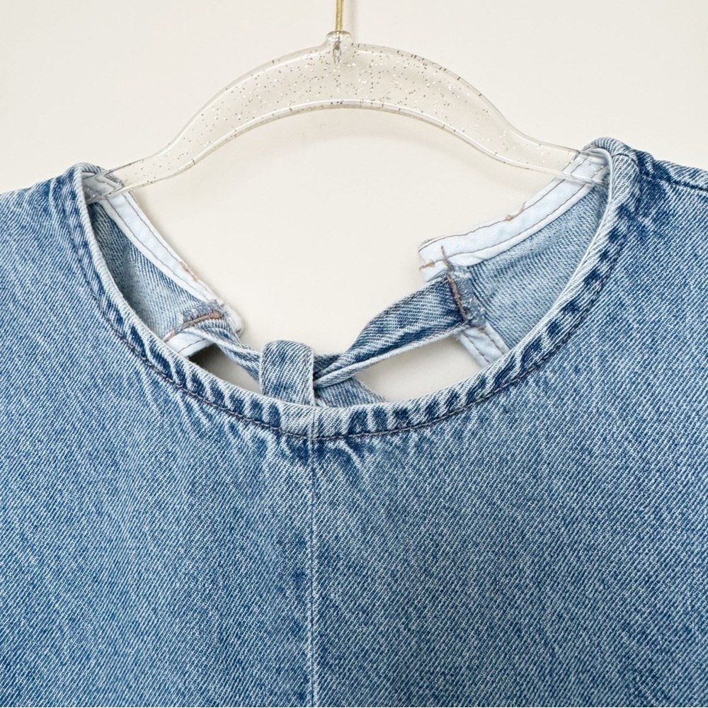 Backless denim dress - Picture 13 of 16